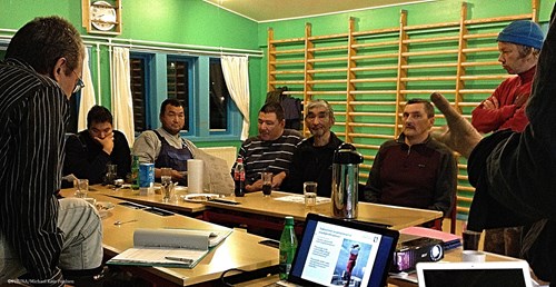 Meeting in Attu Natural Resource Council, Qaasuitsup Municipality